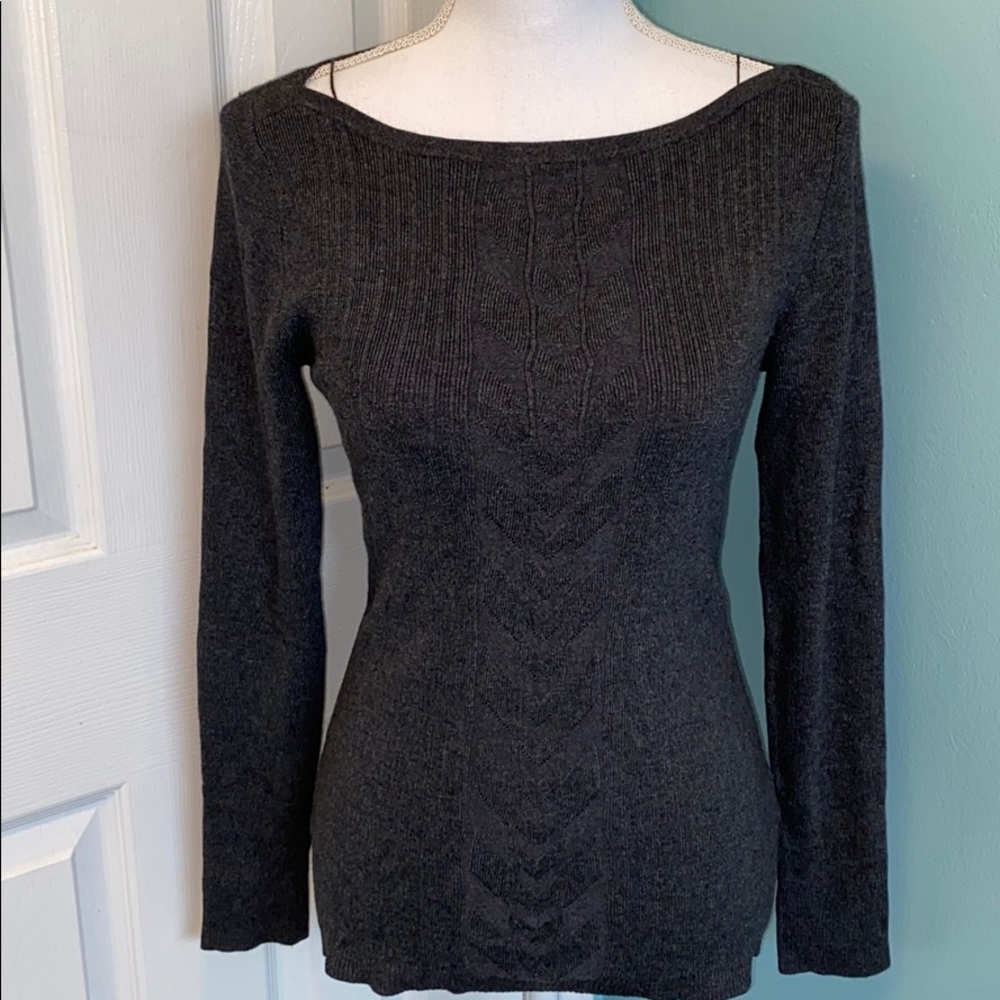 White House Black Market Long Sleeve Sweater Top